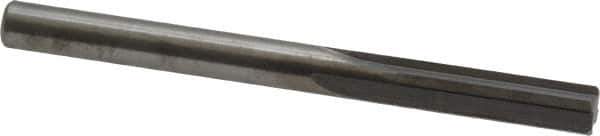 Hertel - 1/4" Solid Carbide 4 Flute Chucking Reamer - Straight Flute, 1/4" Straight Shank, 1" Flute Length, 3" OAL - Eagle Tool & Supply