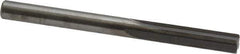 Hertel - 1/4" Solid Carbide 4 Flute Chucking Reamer - Straight Flute, 1/4" Straight Shank, 1" Flute Length, 3" OAL - Eagle Tool & Supply