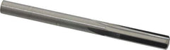 Hertel - 1/4" Solid Carbide 4 Flute Chucking Reamer - Straight Flute, 1/4" Straight Shank, 1" Flute Length, 3" OAL - Eagle Tool & Supply