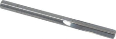 Hertel - 15/64" Solid Carbide 4 Flute Chucking Reamer - Straight Flute, Straight Shank, 1" Flute Length, 3" OAL - Eagle Tool & Supply