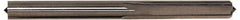 Hertel - 0.4365" Solid Carbide 6 Flute Chucking Reamer - Straight Flute, 0.4365" Straight Shank, 1-3/8" Flute Length, 4" OAL - Eagle Tool & Supply