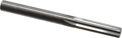 Hertel - 21/64" Solid Carbide 6 Flute Chucking Reamer - Straight Flute, Straight Shank, 1-1/4" Flute Length, 3-1/2" OAL - Eagle Tool & Supply