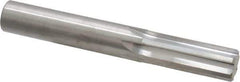 Hertel - 9/16" Solid Carbide Chucking Reamer - Straight Flute, Straight Shank, 1-1/2" Flute Length, 4" OAL - Eagle Tool & Supply