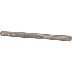 Hertel - #3 Solid Carbide 4 Flute Chucking Reamer - Eagle Tool & Supply