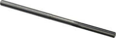 Hertel - #34 Solid Carbide 4 Flute Chucking Reamer - Straight Flute, Straight Shank, 5/8" Flute Length, 2-1/4" OAL - Eagle Tool & Supply