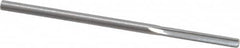 Hertel - #37 Solid Carbide 4 Flute Chucking Reamer - Eagle Tool & Supply