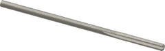 Hertel - #38 Solid Carbide 4 Flute Chucking Reamer - Straight Flute, Straight Shank, 5/8" Flute Length, 2-1/4" OAL - Eagle Tool & Supply