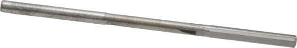 Hertel - #39 Solid Carbide 4 Flute Chucking Reamer - Straight Flute, Straight Shank, 5/8" Flute Length, 2-1/4" OAL - Eagle Tool & Supply