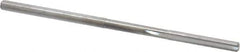 Hertel - #40 Solid Carbide 4 Flute Chucking Reamer - Straight Flute, Straight Shank, 5/8" Flute Length, 2-1/4" OAL - Eagle Tool & Supply