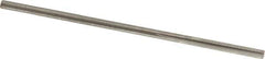 Hertel - #51 Solid Carbide 4 Flute Chucking Reamer - Straight Flute, Straight Shank, 1/2" Flute Length, 1-3/4" OAL - Eagle Tool & Supply