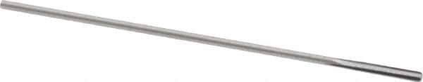 Hertel - #60 Solid Carbide 4 Flute Chucking Reamer - Straight Flute, Straight Shank, 1/4" Flute Length, 1-1/2" OAL - Eagle Tool & Supply