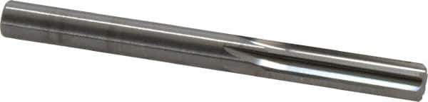 Hertel - Letter P Solid Carbide 6 Flute Chucking Reamer - Straight Flute, Straight Shank, 1-1/4" Flute Length, 3-1/2" OAL - Eagle Tool & Supply