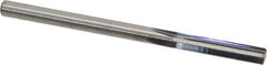 Hertel - 4.5mm Solid Carbide 4 Flute Chucking Reamer - Straight Flute, Straight Shank, 7/8" Flute Length, 2-3/4" OAL - Eagle Tool & Supply