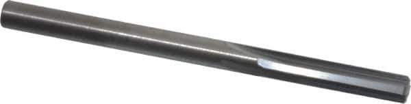 Hertel - 5.5mm Solid Carbide 4 Flute Chucking Reamer - Straight Flute, Straight Shank, 1" Flute Length, 3" OAL - Eagle Tool & Supply