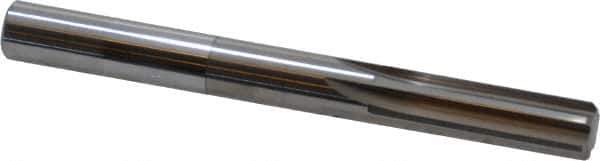 Hertel - 9mm Solid Carbide 6 Flute Chucking Reamer - Straight Flute, Straight Shank, 1-1/4" Flute Length, 3-1/2" OAL - Eagle Tool & Supply