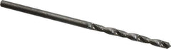 Hertel - #49 118° Solid Carbide Jobber Drill - Bright Finish, Right Hand Cut, Spiral Flute, Straight Shank, 1-3/4" OAL, Standard Point - Eagle Tool & Supply