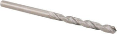 Hertel - 1/8" 118° Solid Carbide Jobber Drill - Bright Finish, Right Hand Cut, Spiral Flute, Straight Shank, 2-1/4" OAL, Standard Point - Eagle Tool & Supply