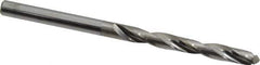 Hertel - #26 118° Solid Carbide Jobber Drill - Bright Finish, Right Hand Cut, Spiral Flute, Straight Shank, 2-1/2" OAL, Standard Point - Eagle Tool & Supply
