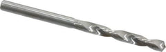 Hertel - #20 118° Solid Carbide Jobber Drill - Bright Finish, Right Hand Cut, Spiral Flute, Straight Shank, 2-1/2" OAL, Standard Point - Eagle Tool & Supply