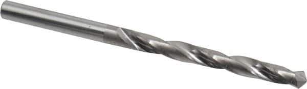 Hertel - #18 118° Solid Carbide Jobber Drill - Bright Finish, Right Hand Cut, Spiral Flute, Straight Shank, 2-3/4" OAL, Standard Point - Eagle Tool & Supply