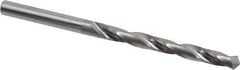 Hertel - #18 118° Solid Carbide Jobber Drill - Bright Finish, Right Hand Cut, Spiral Flute, Straight Shank, 2-3/4" OAL, Standard Point - Eagle Tool & Supply
