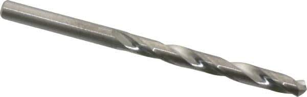 Hertel - 11/64" 118° Solid Carbide Jobber Drill - Bright Finish, Right Hand Cut, Spiral Flute, Straight Shank, 2-3/4" OAL, Standard Point - Eagle Tool & Supply