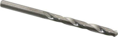 Hertel - 11/64" 118° Solid Carbide Jobber Drill - Bright Finish, Right Hand Cut, Spiral Flute, Straight Shank, 2-3/4" OAL, Standard Point - Eagle Tool & Supply