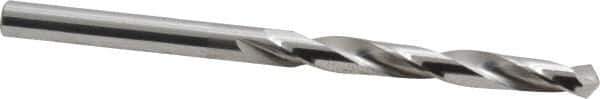 Hertel - #17 118° Solid Carbide Jobber Drill - Bright Finish, Right Hand Cut, Spiral Flute, Straight Shank, 2-3/4" OAL, Standard Point - Eagle Tool & Supply