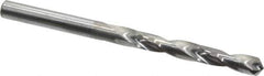 Hertel - 3/16" 118° Solid Carbide Jobber Drill - Bright Finish, Right Hand Cut, Spiral Flute, Straight Shank, 2-3/4" OAL, Standard Point - Eagle Tool & Supply