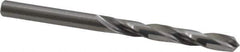 Hertel - #3 118° Solid Carbide Jobber Drill - Bright Finish, Right Hand Cut, Spiral Flute, Straight Shank, 3" OAL, Standard Point - Eagle Tool & Supply