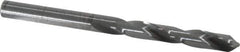 Hertel - #2 118° Solid Carbide Jobber Drill - Bright Finish, Right Hand Cut, Spiral Flute, Straight Shank, 3" OAL, Standard Point - Eagle Tool & Supply