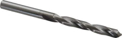 Hertel - Letter A 118° Solid Carbide Jobber Drill - Bright Finish, Right Hand Cut, Spiral Flute, Straight Shank, 3-1/4" OAL, Standard Point - Eagle Tool & Supply
