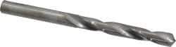 Hertel - Letter H 118° Solid Carbide Jobber Drill - Bright Finish, Right Hand Cut, Spiral Flute, Straight Shank, 3-1/2" OAL, Standard Point - Eagle Tool & Supply