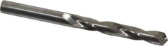 Hertel - 9/32" 118° Solid Carbide Jobber Drill - Bright Finish, Right Hand Cut, Spiral Flute, Straight Shank, 3-1/2" OAL, Standard Point - Eagle Tool & Supply