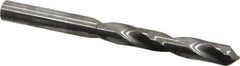 Hertel - Letter U 118° Solid Carbide Jobber Drill - Bright Finish, Right Hand Cut, Spiral Flute, Straight Shank, 4-1/4" OAL, Standard Point - Eagle Tool & Supply