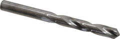 Hertel - Letter X 118° Solid Carbide Jobber Drill - Bright Finish, Right Hand Cut, Spiral Flute, Straight Shank, 4-1/2" OAL, Standard Point - Eagle Tool & Supply