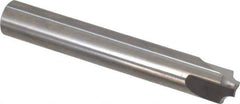 Hertel - 3/32" Radius, 3/8" Mill Diam, 3 Flute Solid Carbide Corner Rounding End Mill - Single End, Uncoated, 3/16" Tip Diam, 2-1/2" OAL, 3/8" Shank Diam - Eagle Tool & Supply