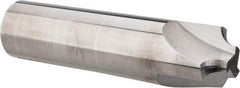 Hertel - 1/4" Radius, 1" Mill Diam, 3 Flute Solid Carbide Corner Rounding End Mill - Single End, Uncoated, 1/2" Tip Diam, 4" OAL, 1" Shank Diam - Eagle Tool & Supply
