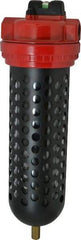 RTI Eliminizer - 1/2" 90 CFM Air Dryer/Filter Unit - Polycarbonate, 15-1/2" High x 5" Diam - Eagle Tool & Supply