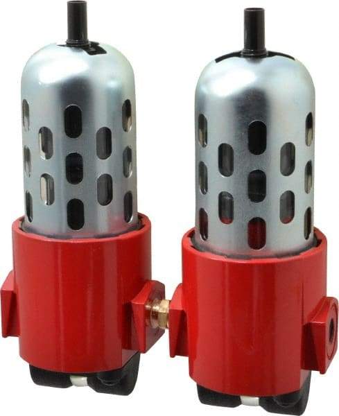 RTI Eliminizer - 1/4" 20 SCFM Air Dryer/Filter Unit - Polycarbonate, 6-1/2" Wide x 7-1/2" High - Eagle Tool & Supply