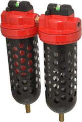 RTI Eliminizer - 1/4" 60 SCFM Air Dryer/Filter Unit - Polycarbonate, 8-1/2" Wide x 11-1/2" High - Eagle Tool & Supply