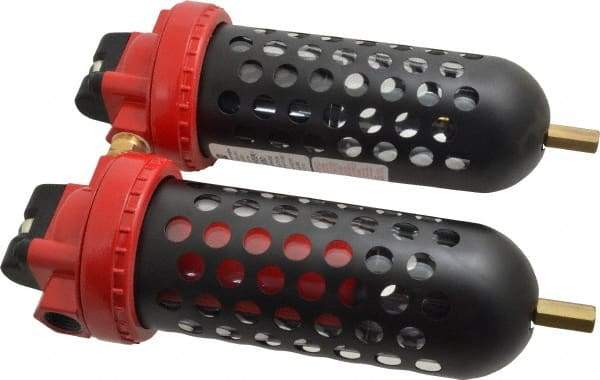 RTI Eliminizer - 1/2" 60 SCFM Air Dryer/Filter Unit - Polycarbonate, 8-1/2" Wide x 11-1/2" High - Eagle Tool & Supply