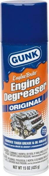 Gunk - Engine Cleaner/Degreaser - 15 oz Aerosol Can - Eagle Tool & Supply