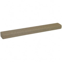 Norton - 10" Long x 1-5/16" Wide x 3/4" Thick, Aluminum Oxide Sharpening Stone - Flat Stone, Coarse Grade - Eagle Tool & Supply