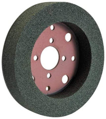 Norton - 14" Diam x 5" Hole x 1" Thick, K Hardness, 46 Grit Surface Grinding Wheel - Aluminum Oxide, Type 1, Coarse Grade, 1,800 Max RPM, Vitrified Bond, No Recess - Eagle Tool & Supply