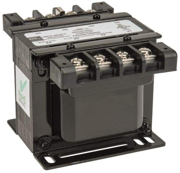 Sola/Hevi-Duty - 1 Phase, 0.05 kVA, Control Transformer - 2 Input, 1 Output Winding, 50/60 Hz, 4.36 Inch Deep x 2.96 Inch High, 131°F Temp Rise - Eagle Tool & Supply