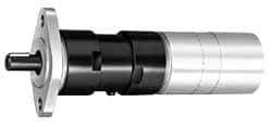 Ingersoll-Rand - 0.64 - 0.79 hp Reversible Air Actuated Motor - 44:1 Gear Ratio, 232 Max RPM, 1" Shaft Length, 9.2" OAL - Eagle Tool & Supply