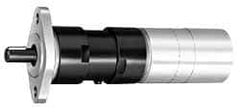 Ingersoll-Rand - 0.64 - 0.79 hp Reversible Air Actuated Motor - 44:1 Gear Ratio, 232 Max RPM, 1" Shaft Length, 9.2" OAL - Eagle Tool & Supply