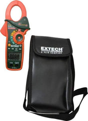 Extech - EX830, CAT III, Digital True RMS Auto Ranging Clamp Meter with 1.7" Clamp On Jaws - 600 VAC/VDC, 1000 AC/DC Amps, Measures Current, Temperature - Eagle Tool & Supply