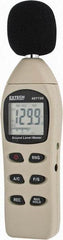 Extech - A and C Frequency Weight, LCD Display Sound Meter - 40 to 130 Decibels - Eagle Tool & Supply